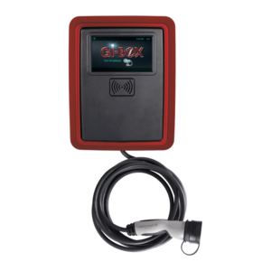 Wallbox rood kabel T2 1f 11 kW